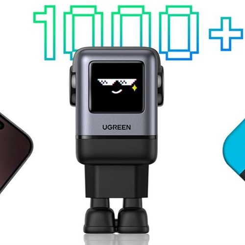 Sạc nhanh 4 cổng USB Type-C PD 100W Ugreen Robot Uno X688 45515B - Ảnh 3
